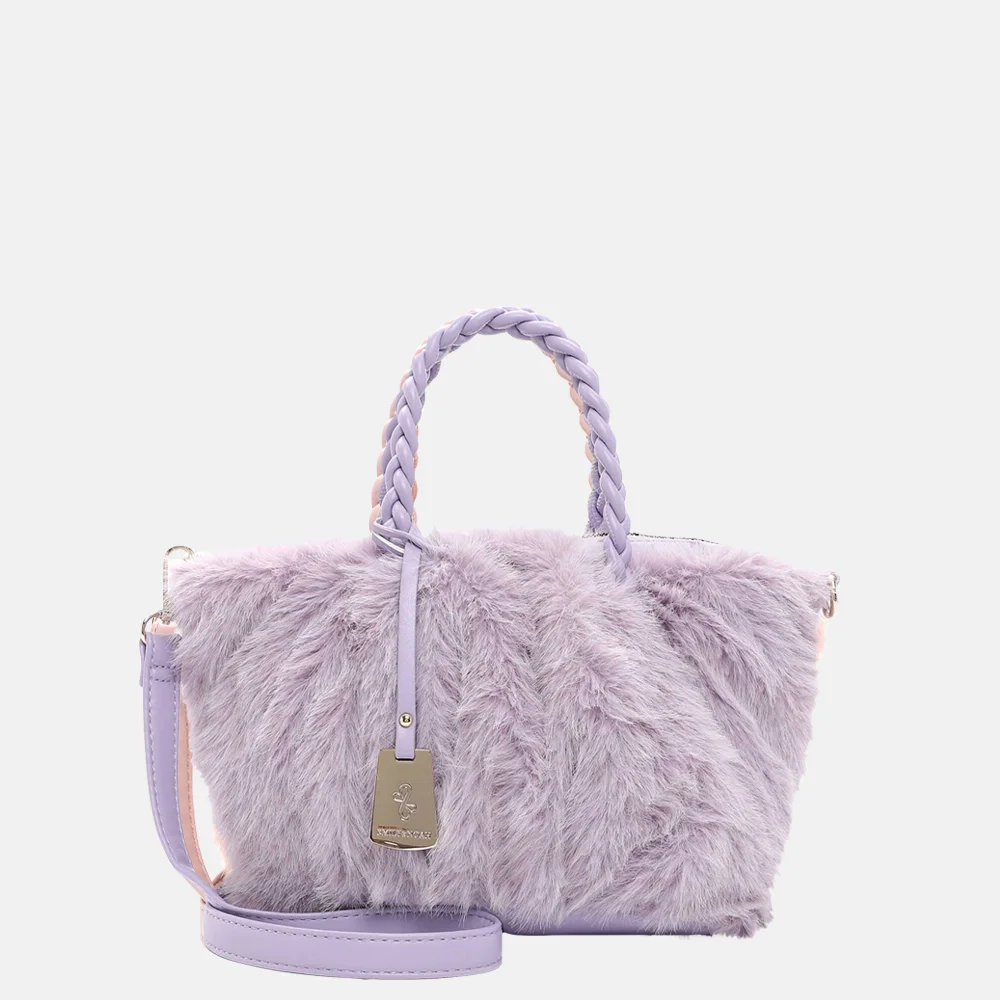 Emily Noah NAOMI crossbody tas fluffy lila